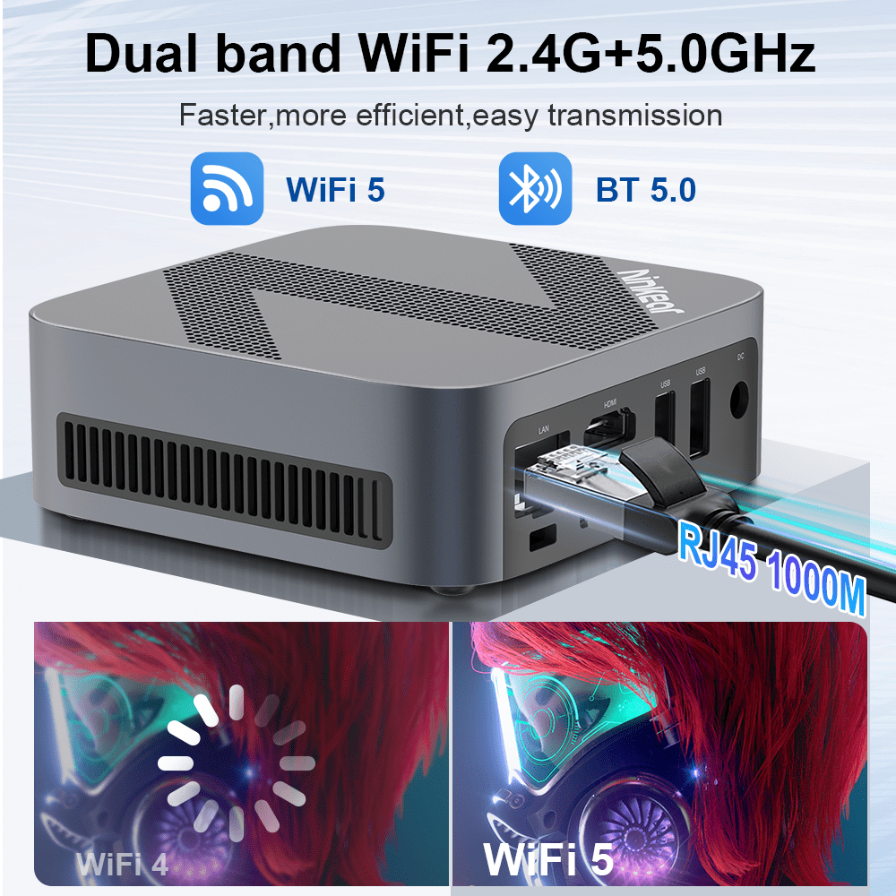 Ninkear MBOX 11 MINI PC Intel N150 Compact & Ultra-Quiet - Ninkear.com
