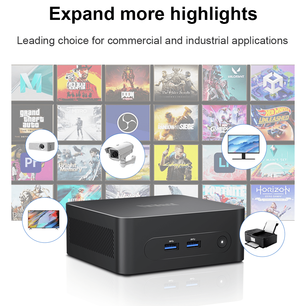 Ninkear N10 Mini PC intel N100 Compact & Ultra-Quiet - Ninkear.com