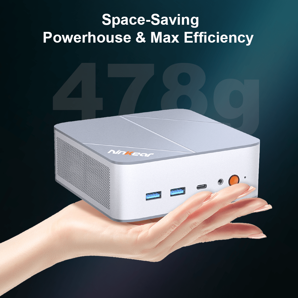 Ninkear L12 Pro i9 12900HX Mini PC Compact & Ultra-Quiet