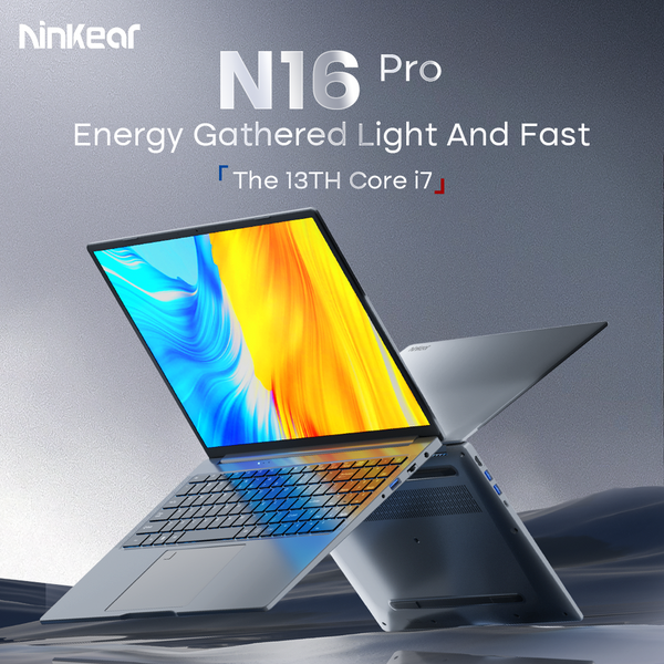 Ninkear N16 Pro 16-inch 2.5K 165Hz Intel Core i7-13620H WiFi 6 32GB RAM + 1TB SSD Portable Computer Windows 11 Office Notebook