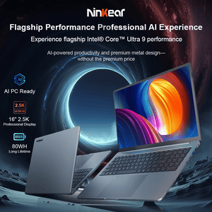 Ninkear U9 Pro AI Performance Laptop Intel® Core™ Ultra 9 185H