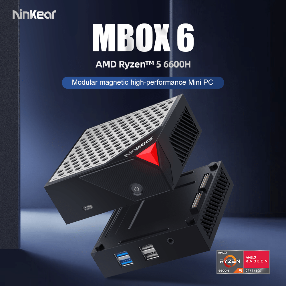 Ninkear MBOX 6 MINI PC AMD Ryzen 5 6600H Compact & Ultra-Quiet - Ninkear.com