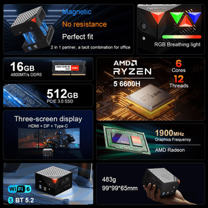 Ninkear MBOX 6 MINI PC AMD Ryzen 5 6600H Compact & Ultra-Quiet - Ninkear.com