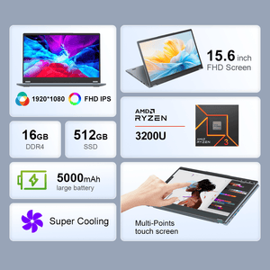 Ninkear YBOOK 15 Laptop - Versatile & Budget-Friendly 360° filp - Ninkear.com