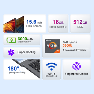 Ninkear A15 Air 15.6 Inch AMD R5 3500U Laptop