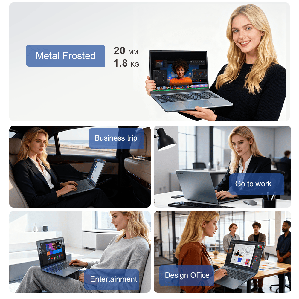 Ninkear N16 Pro Intel Core Ultra 5 125H High Performance Laptop
