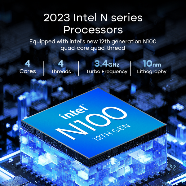 Ninkear Mini PC T9 Intel Celeron N100 16GB DDR5 + 512 GB SSD Dual