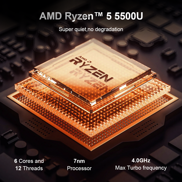 Ninkear A15 15.6 Inch Laptop AMD Ryzen 5 5500U 6 Cores 12 Threads 16GB RAM 512GB SSD 50.5WH Battery 180° Viewing Angle Backlit Keyboard Windows 11