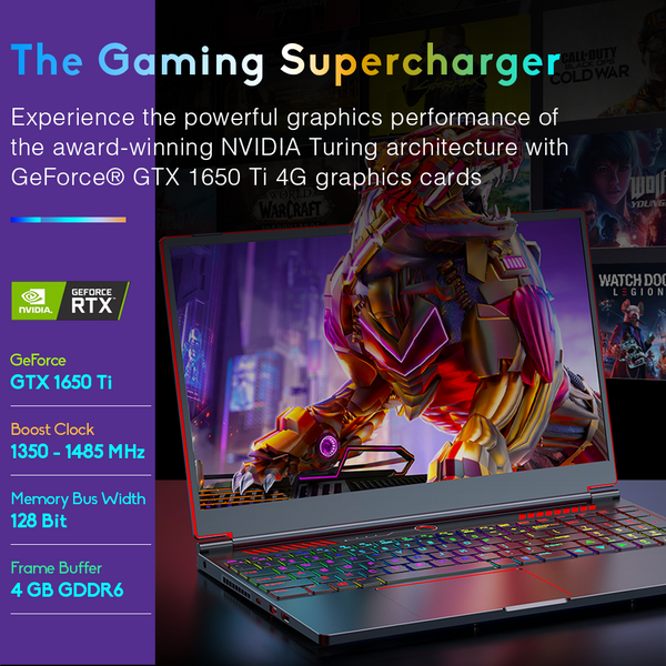 Laptop nvidia discount gtx 1650 ti