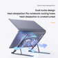 DAdjustable Laptop Cooler Foldable for Notebook