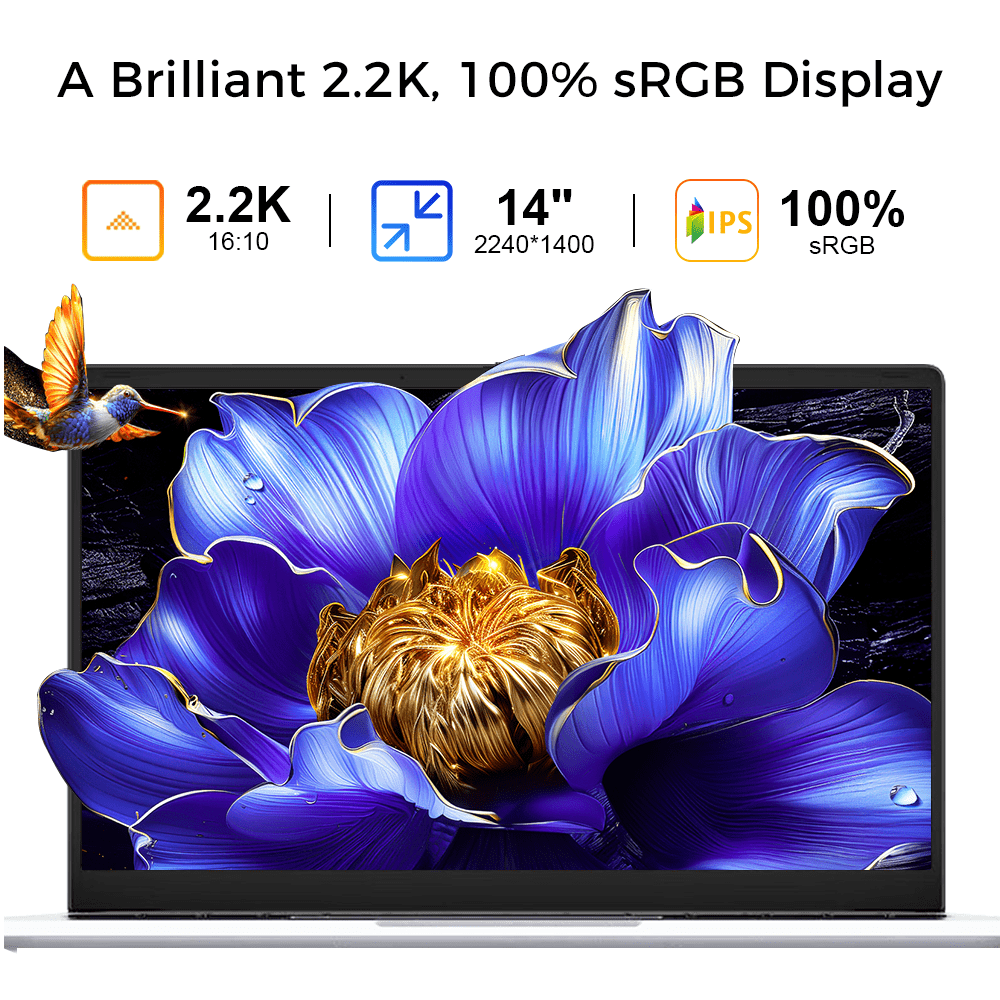 Ninkear S14 AMD Ryzen 7535HS Ultral Light Laptop - Ninkear.com