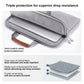 Ninkear Minimalist Laptop Handbag - Waterproof Shockproof Case with Pockets & Handle