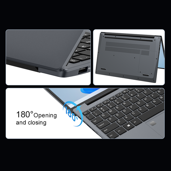 Ninkear N15 Air Laptop 15.6-inch Full HD IPS Intel Celeron N150 16GB DDR4+512GB SSD Portable PC Windows 11 Notebook