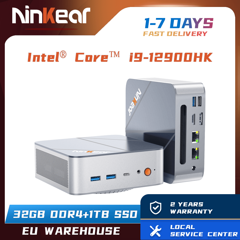 Ninkear L12 Pro MINI PC i9 12900HX Compact & Ultra-Quiet