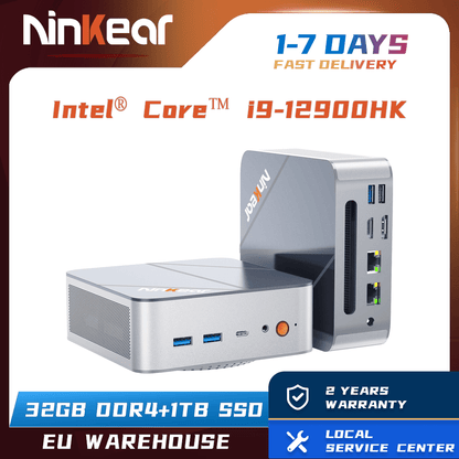 Ninkear L12 Pro MINI PC i9 12900HX Compact & Ultra-Quiet