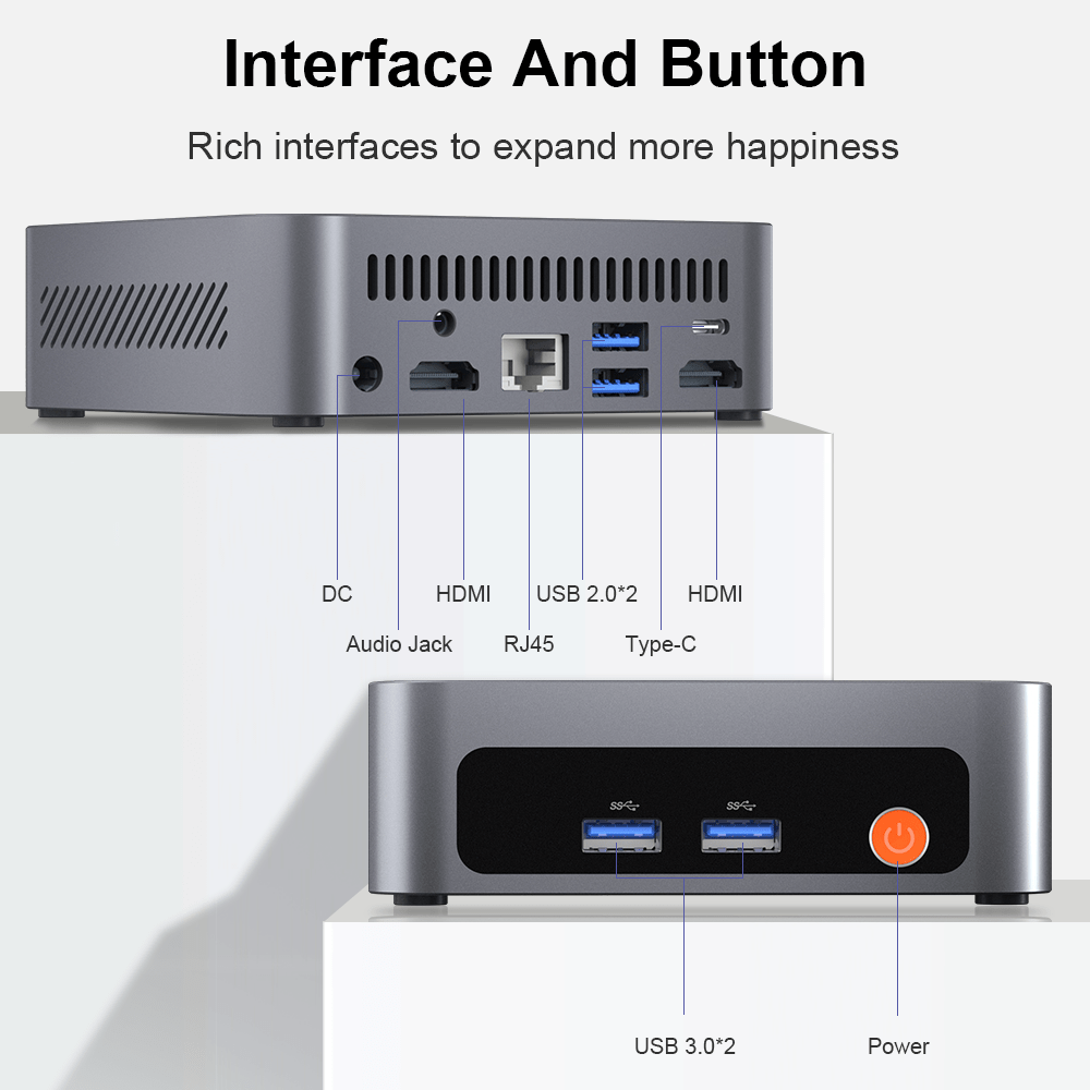 Ninkear M7 Mini PC AMD Ryzen 5 7430U Compact & Ultra-Quiet - Ninkear.com