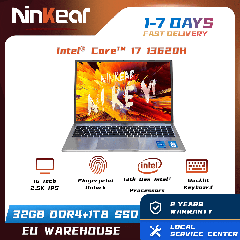 Ninkear N16 Pro i7 13620H Laptop - High Performance & Cost-effective