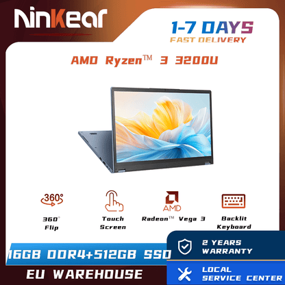 Ninkear YBOOK 15 Laptop - Versatile & Budget-Friendly 360° filp