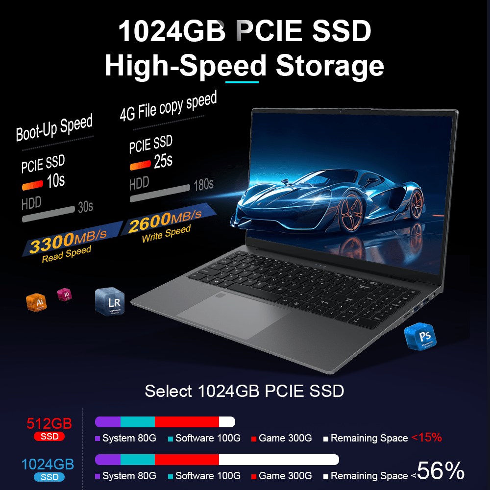Ninkear A15 Plus AMD Ryzen7 5825U Laptop - High Performance & Cost-effective - Ninkear.com