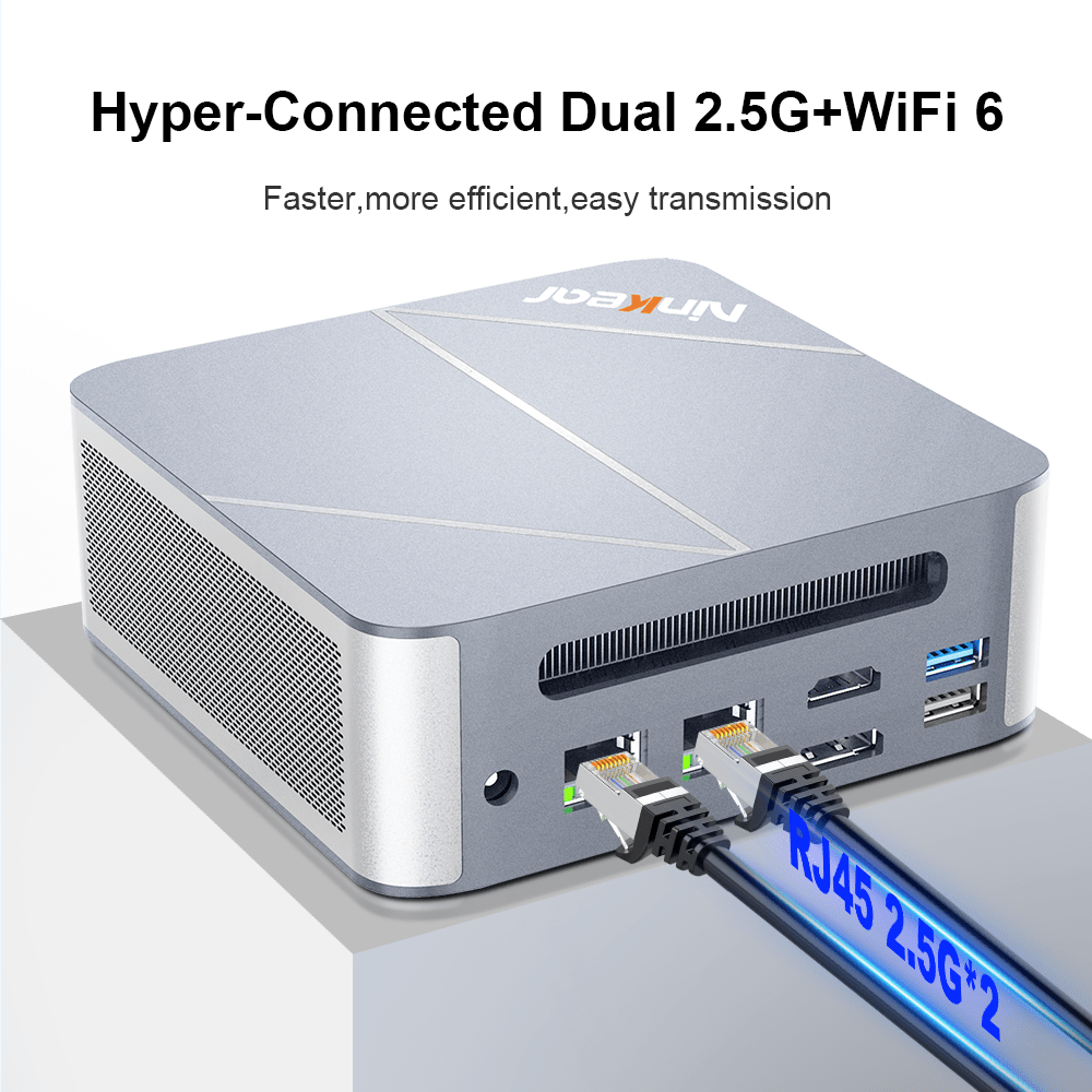 Ninkear M8 Mini PC AMD Ryzen 7 8745HS Ultra-Quiet Design - Ninkear.com