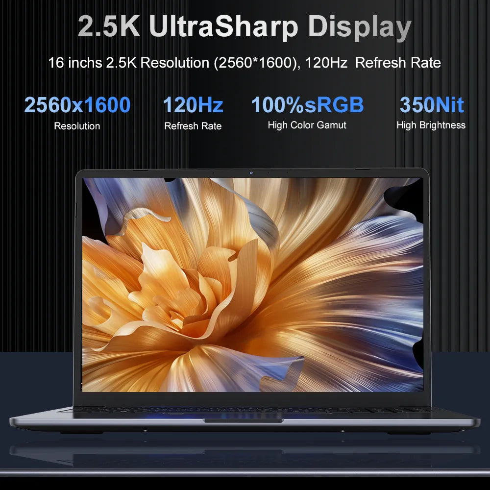 Ninkear N16 Pro Intel Core Ultra 5 125H High Performance Laptop