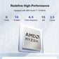Ninkear M8 Mini PC AMD Ryzen 7 8745HS Compact & Ultra-Quiet