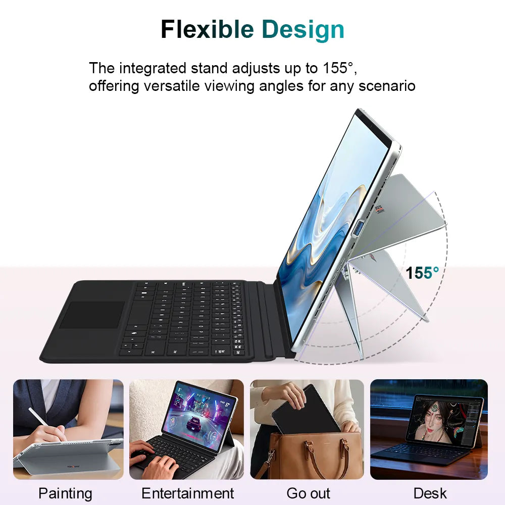 Ninkear S13 Intel Core Ultra 5 115U 2 in 1 Tablet Touch Screen Laptop