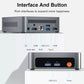Ninkear M7 Mini PC AMD Ryzen 5 7430U/Intel® Core™ i7-1185G7 Compact & Ultra-Quiet